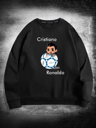 Herre Ronaldo Sweatshirt Langermet Topp